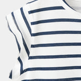 Mango t-shirt lilir in navy - 023