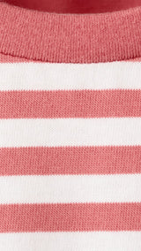 Mango t-shirt pddeck in tomato - Image 2