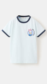 Mango t-shirt pdsail in celestial - Image 1