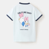 Mango t-shirt pdsail in celestial - Image 4