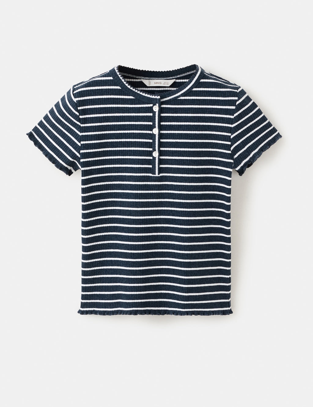 Mango t-shirt queen in navy - Image 1