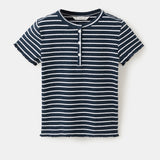 Mango t-shirt queen in navy - Image 1