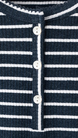 Mango t-shirt queen in navy - Image 4