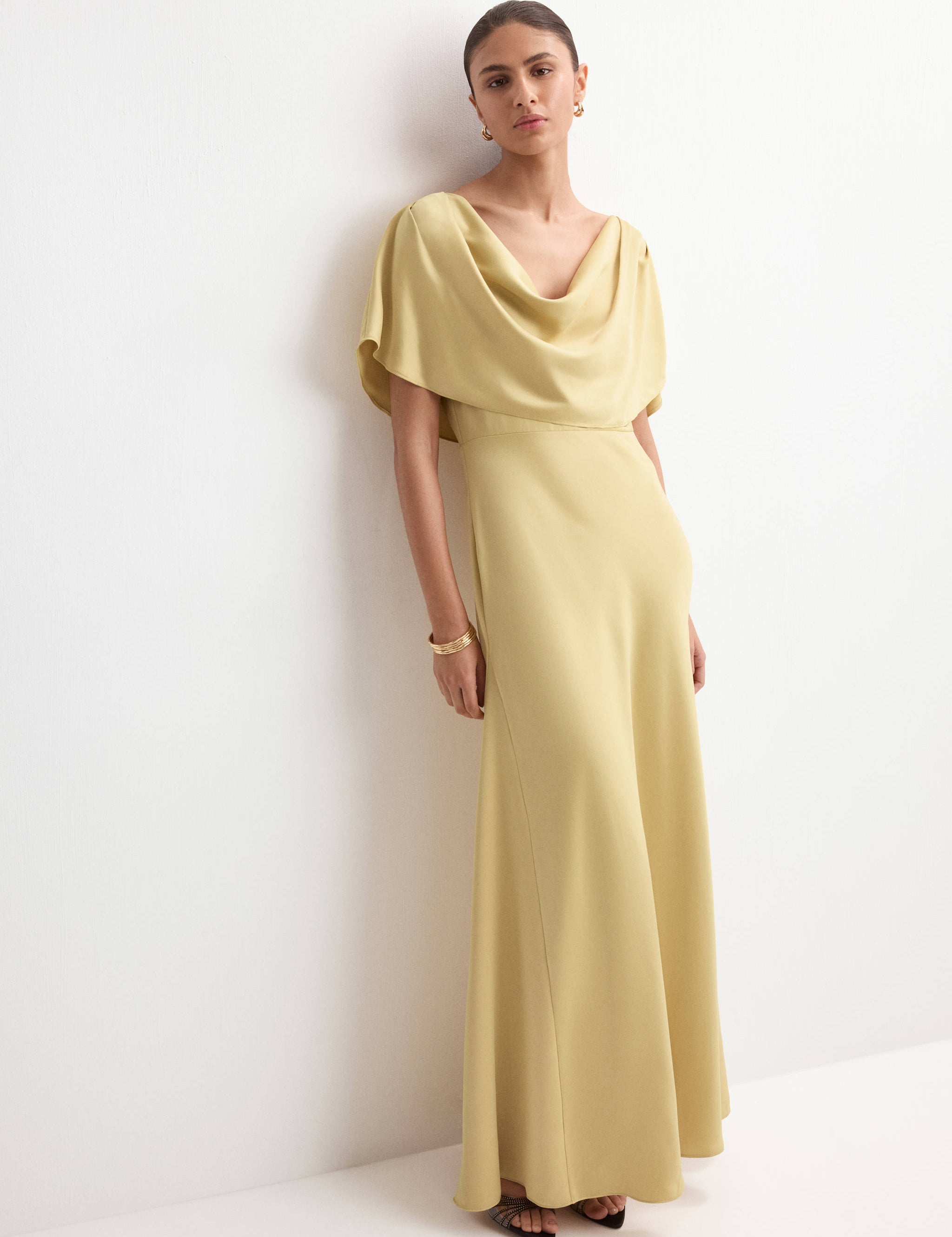 Mango dress oro in beige-001