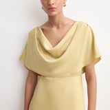 Mango dress oro in beige-002