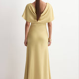 Mango dress oro in beige-003