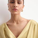 Mango dress oro in beige-004