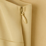 Mango dress oro in beige-030