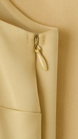 Mango dress oro in beige-030