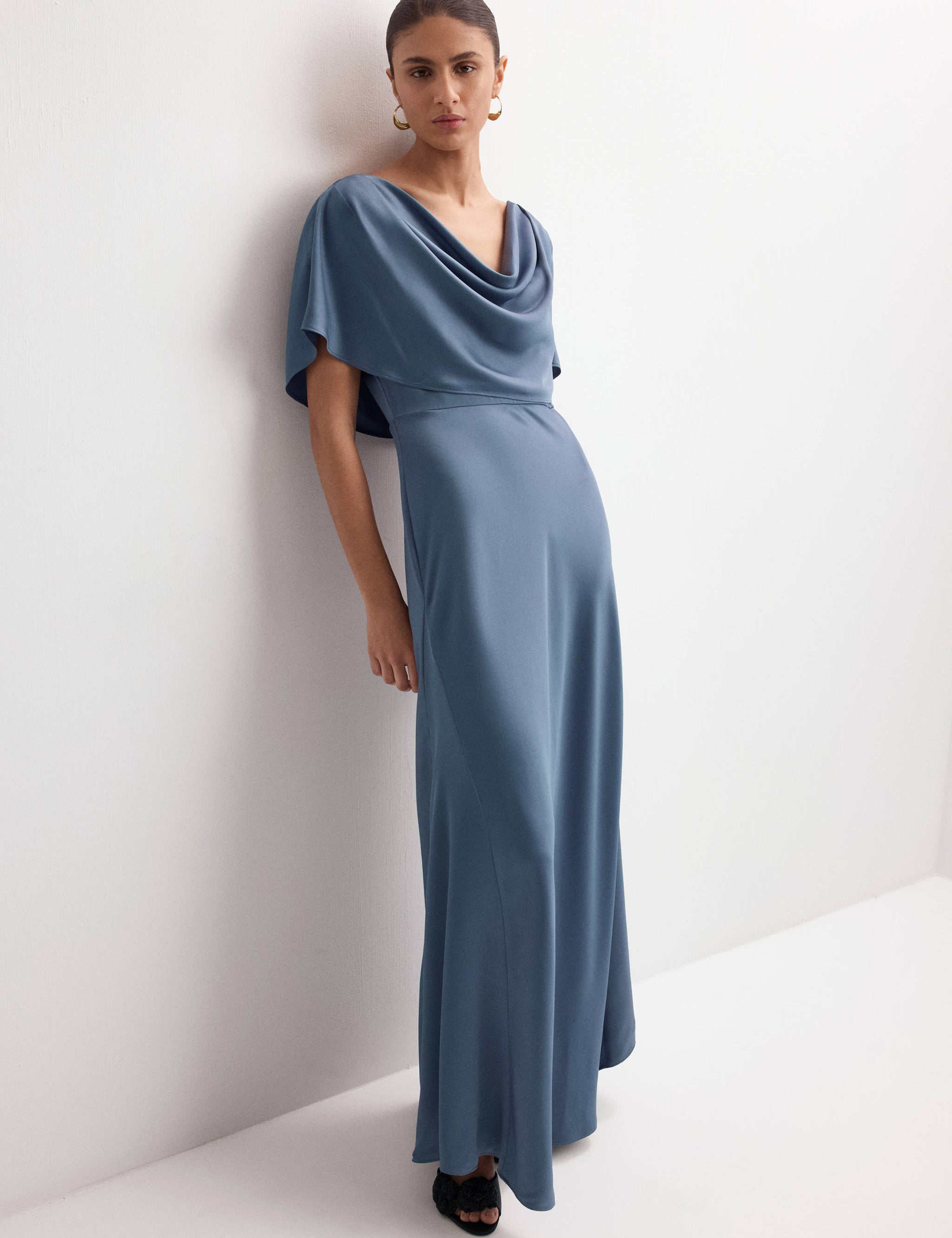 Mango dress oro in anthracite-001