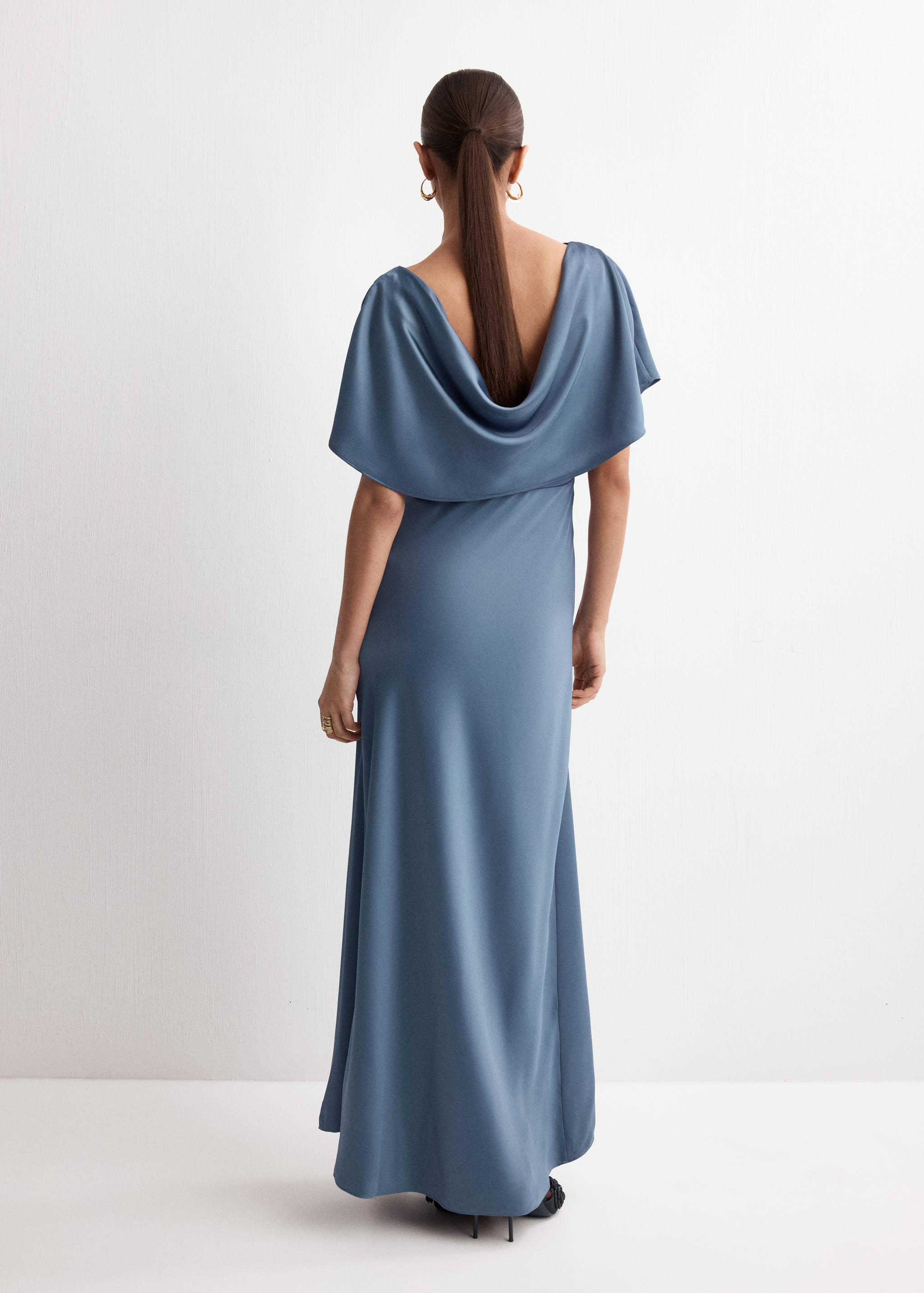 Mango dress oro in anthracite-003