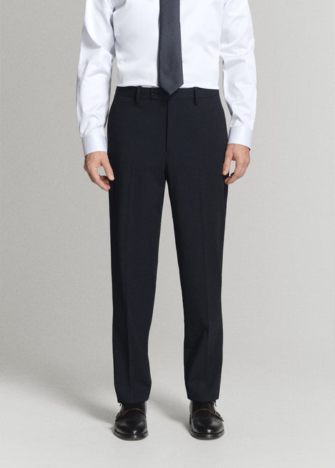 Mango trousers london in navy