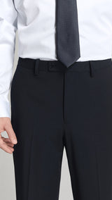 Mango trousers london in navy - Image 4