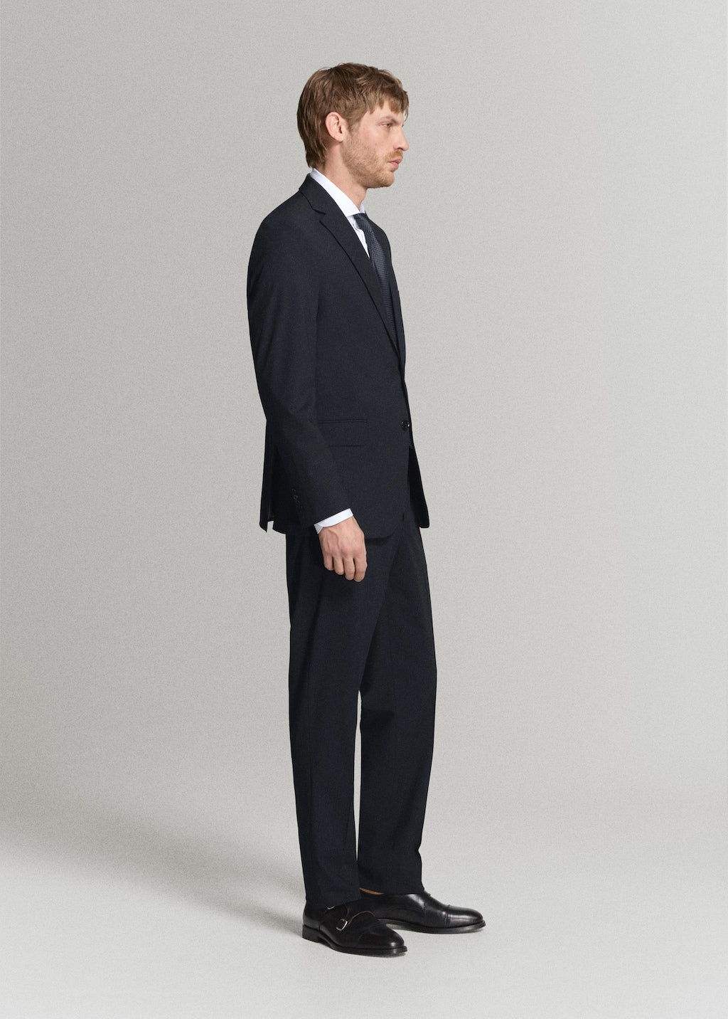 Mango trousers london in navy - Image 5
