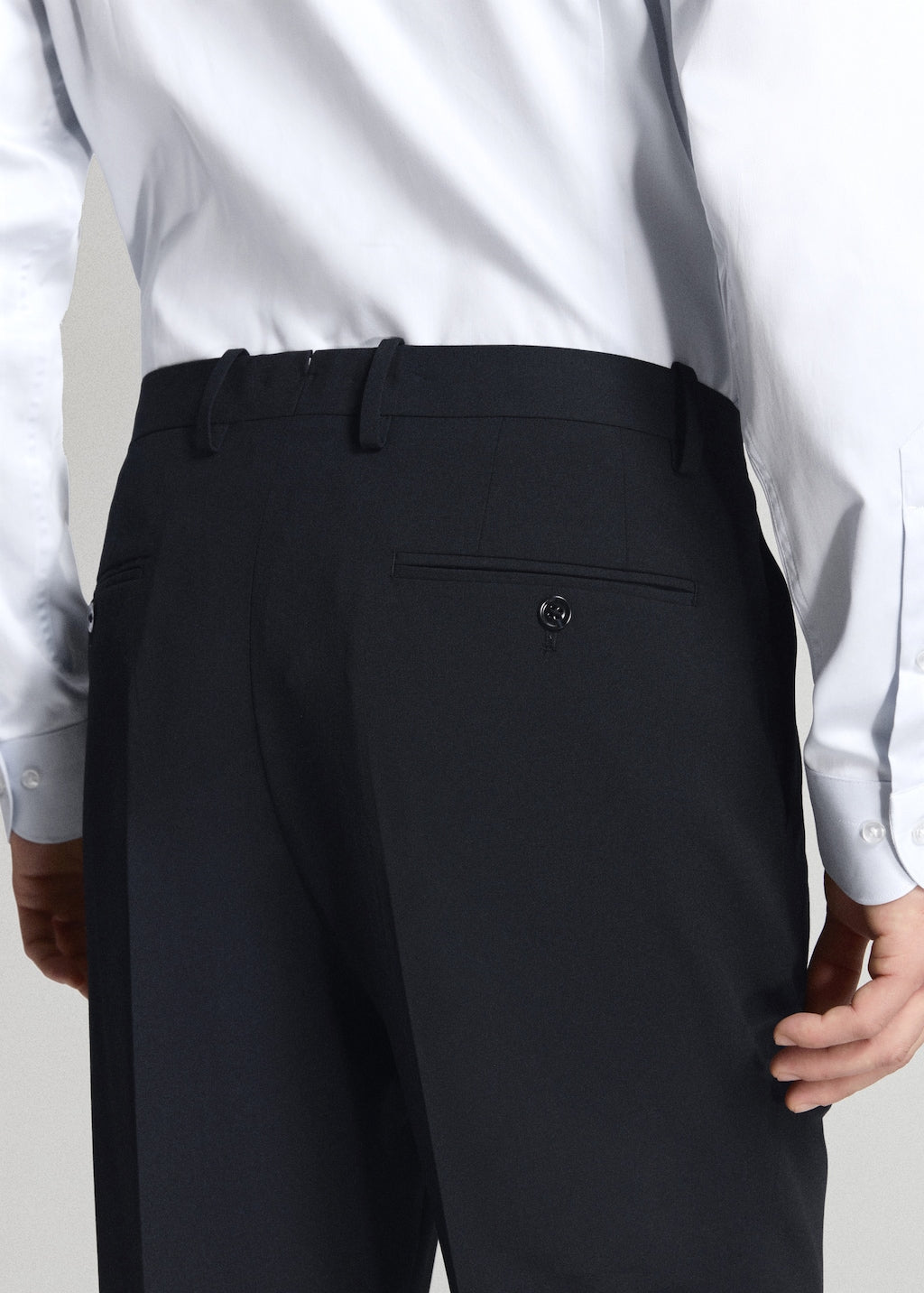 Mango trousers london in navy - Image 6