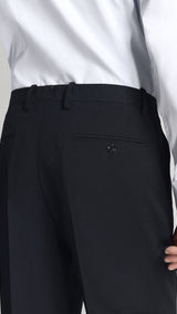 Mango trousers london in navy - Image 6
