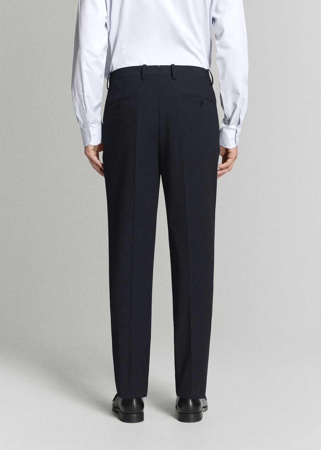 Mango trousers london in navy - Image 8