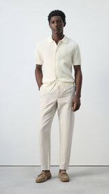 Mango trousers romelino in raw - 001