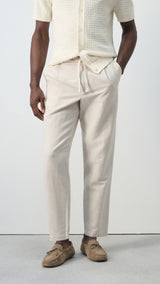 Mango trousers romelino in raw - 002