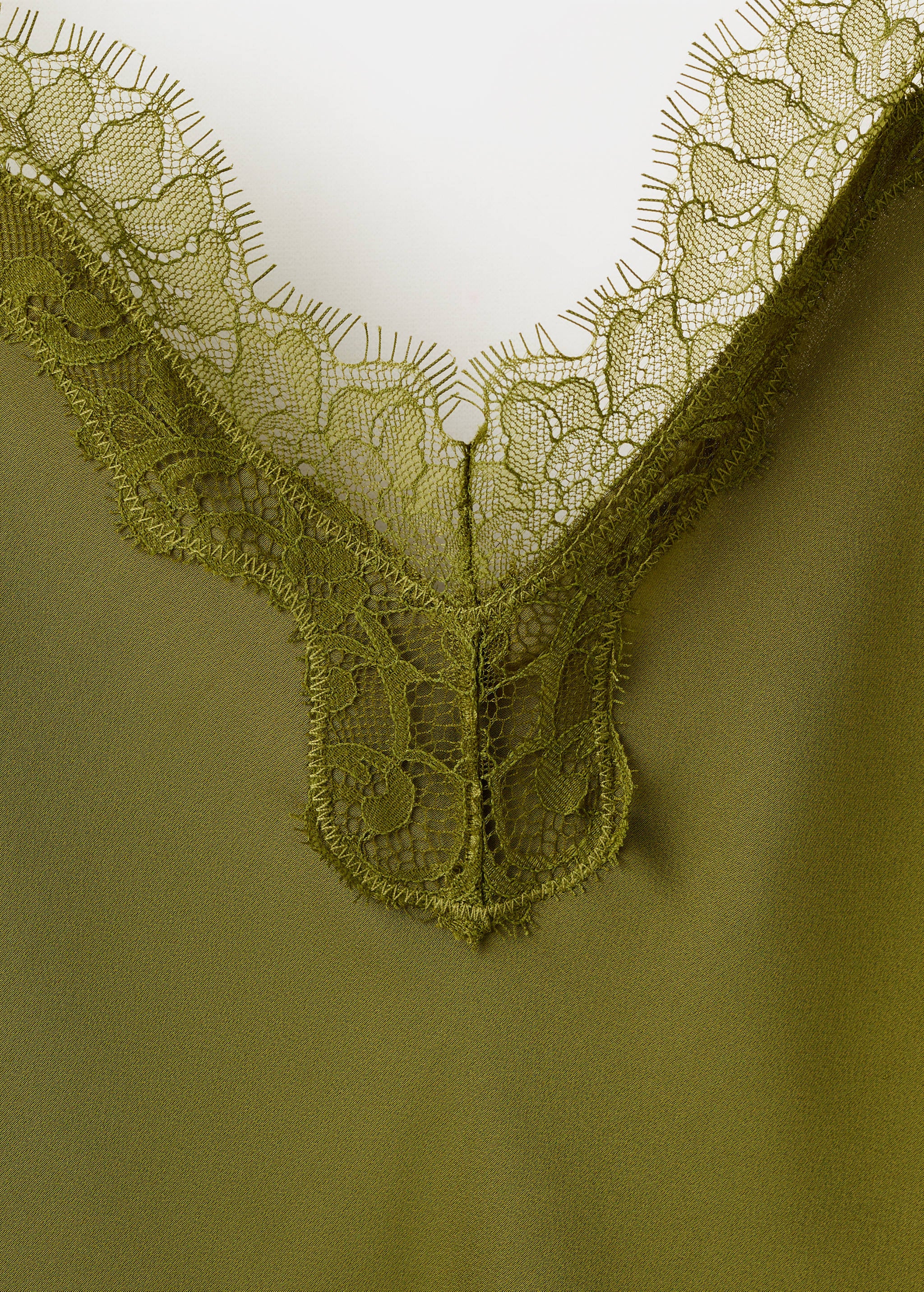Mango dress easy in green