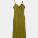Mango dress easy in green