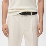Mango trousers lighter in beige - 004