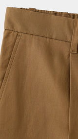Mango trousers lighter in brown - 023