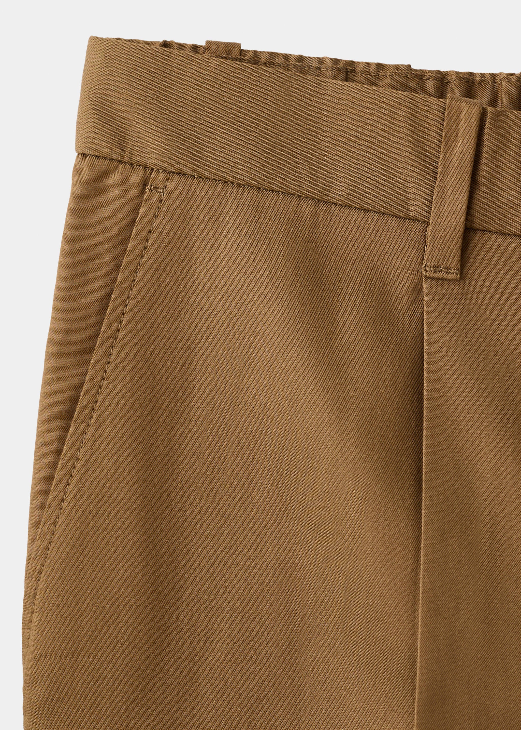 Mango trousers lighter in brown - 023