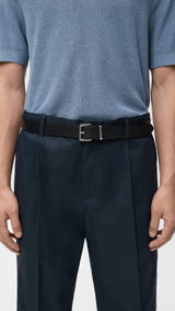 Mango trousers lighter in navy - 004