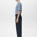 Mango trousers lighter in navy - 008