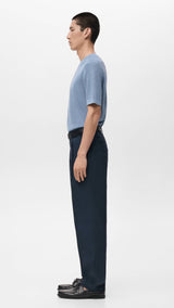 Mango trousers lighter in navy - 008