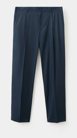 Mango trousers lighter in navy - 021