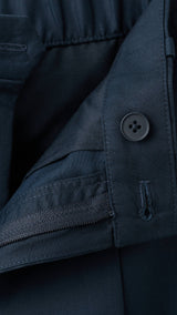 Mango trousers lighter in navy - 023