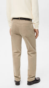 Mango trousers ercolano in sand - 003