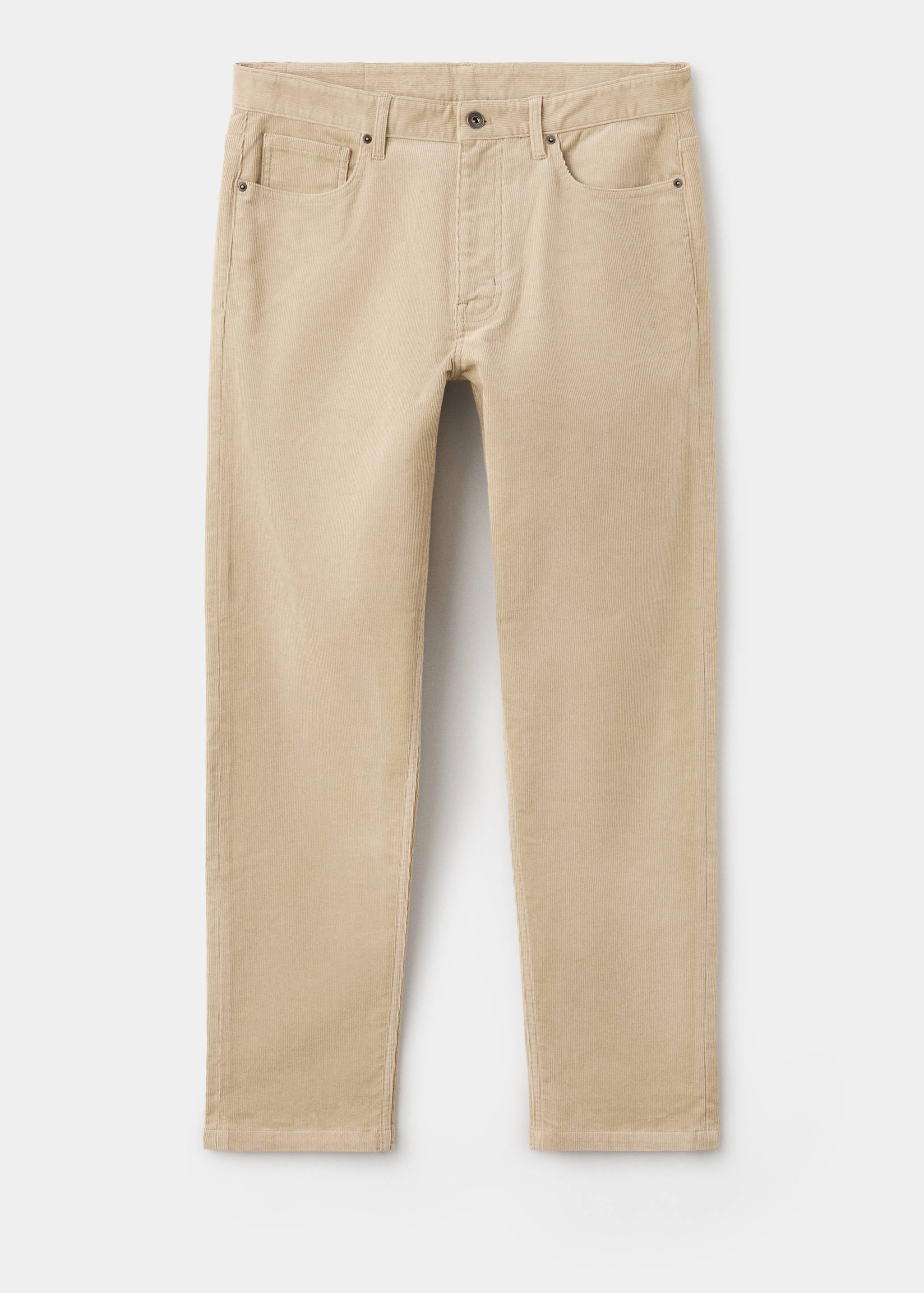 Mango trousers ercolano in sand - 021
