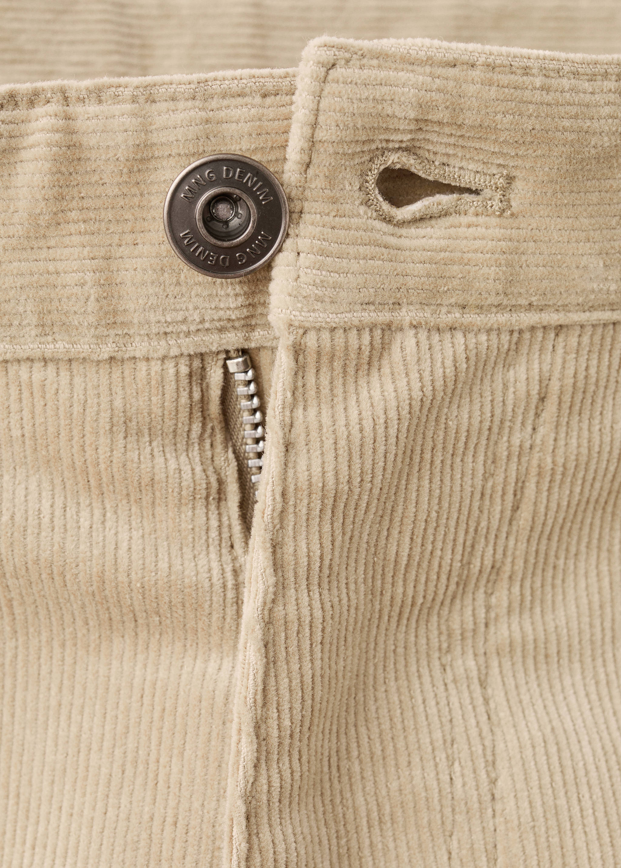 Mango trousers ercolano in sand - 023