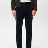 Mango trousers ercolano in midnight blue - 002