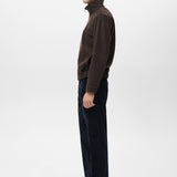 Mango trousers ercolano in midnight blue - 008