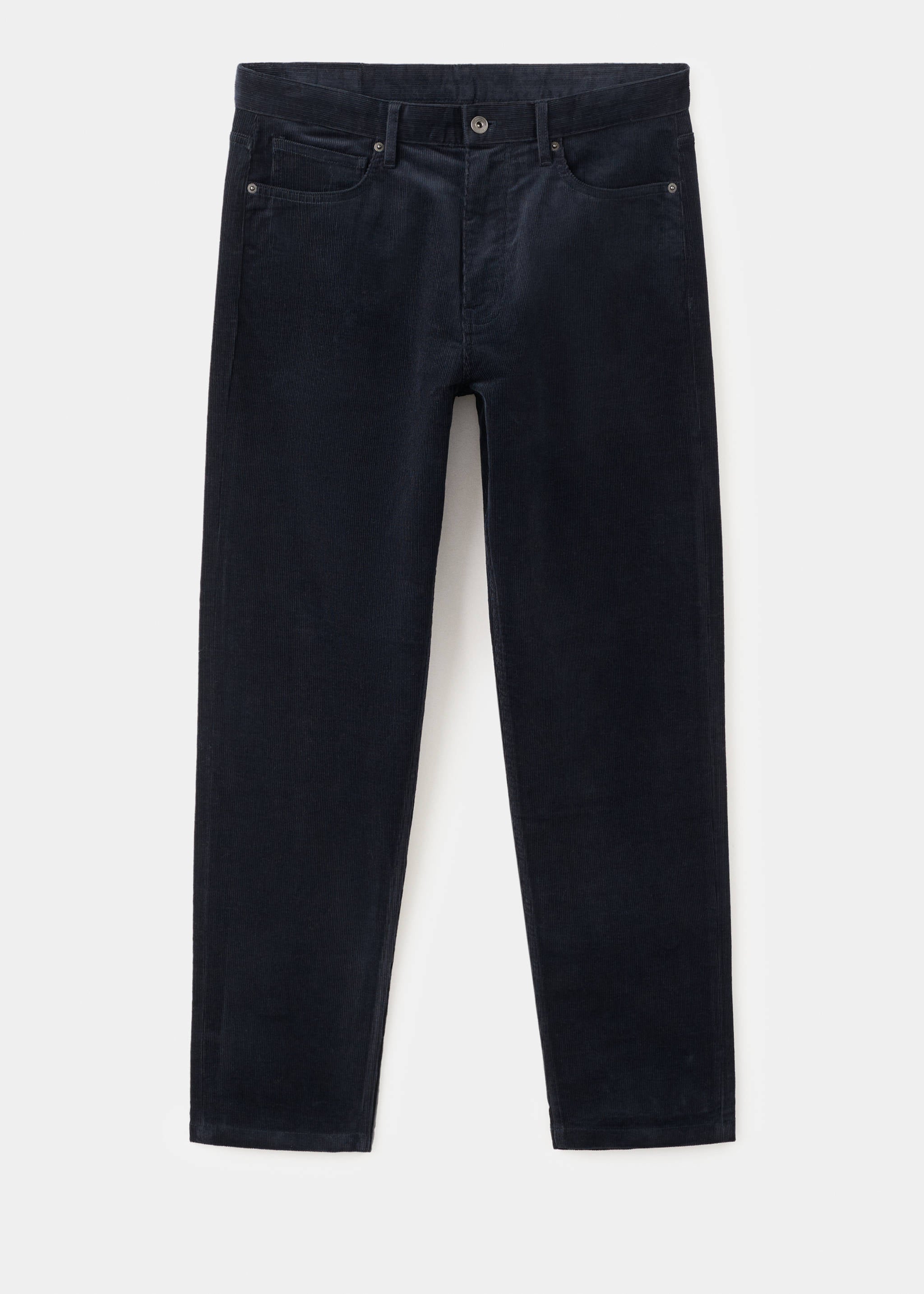 Mango trousers ercolano in midnight blue - 021