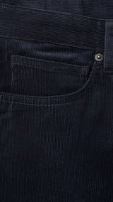 Mango trousers ercolano in midnight blue - 030