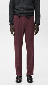Mango trousers rock in eggplant - Image 1