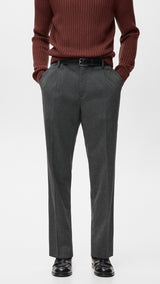 Mango trousers zeal in dark vigore grey - Image 1