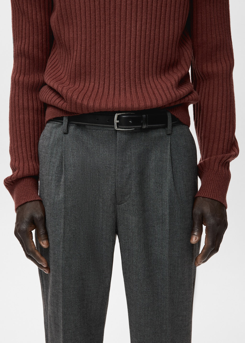 Mango trousers zeal in dark vigore grey - Image 4