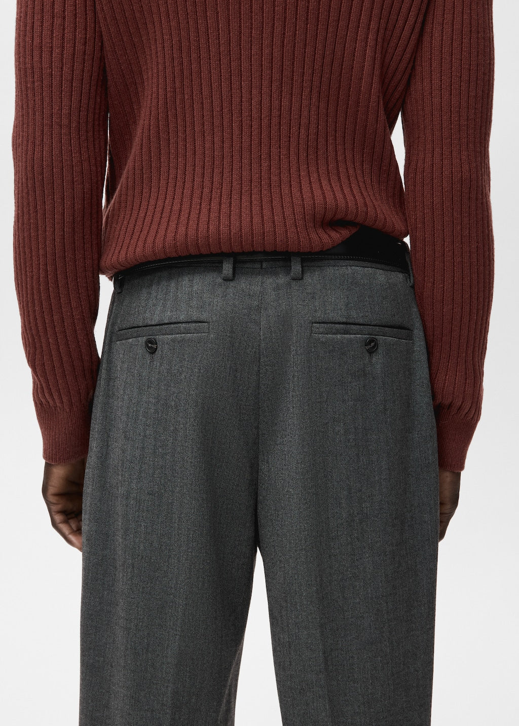 Mango trousers zeal in dark vigore grey - Image 7