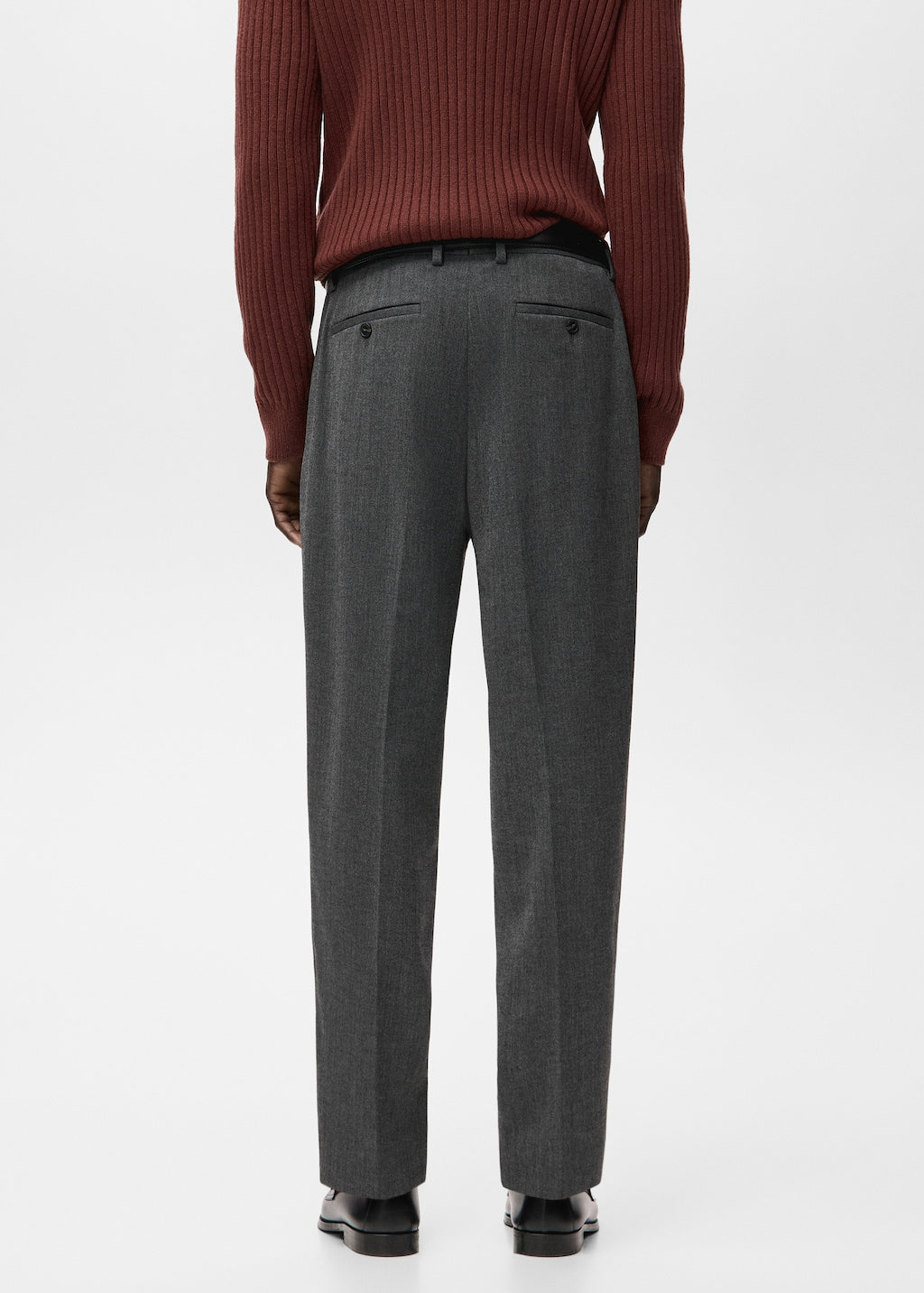 Mango trousers zeal in dark vigore grey - Image 9