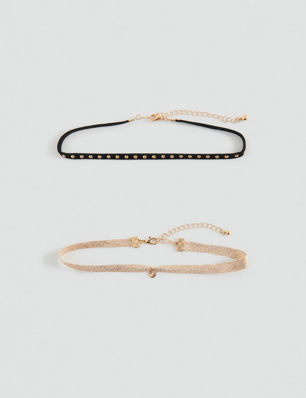 Mango necklace cheart in black - Image 2