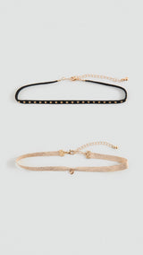 Mango necklace cheart in black - Image 2