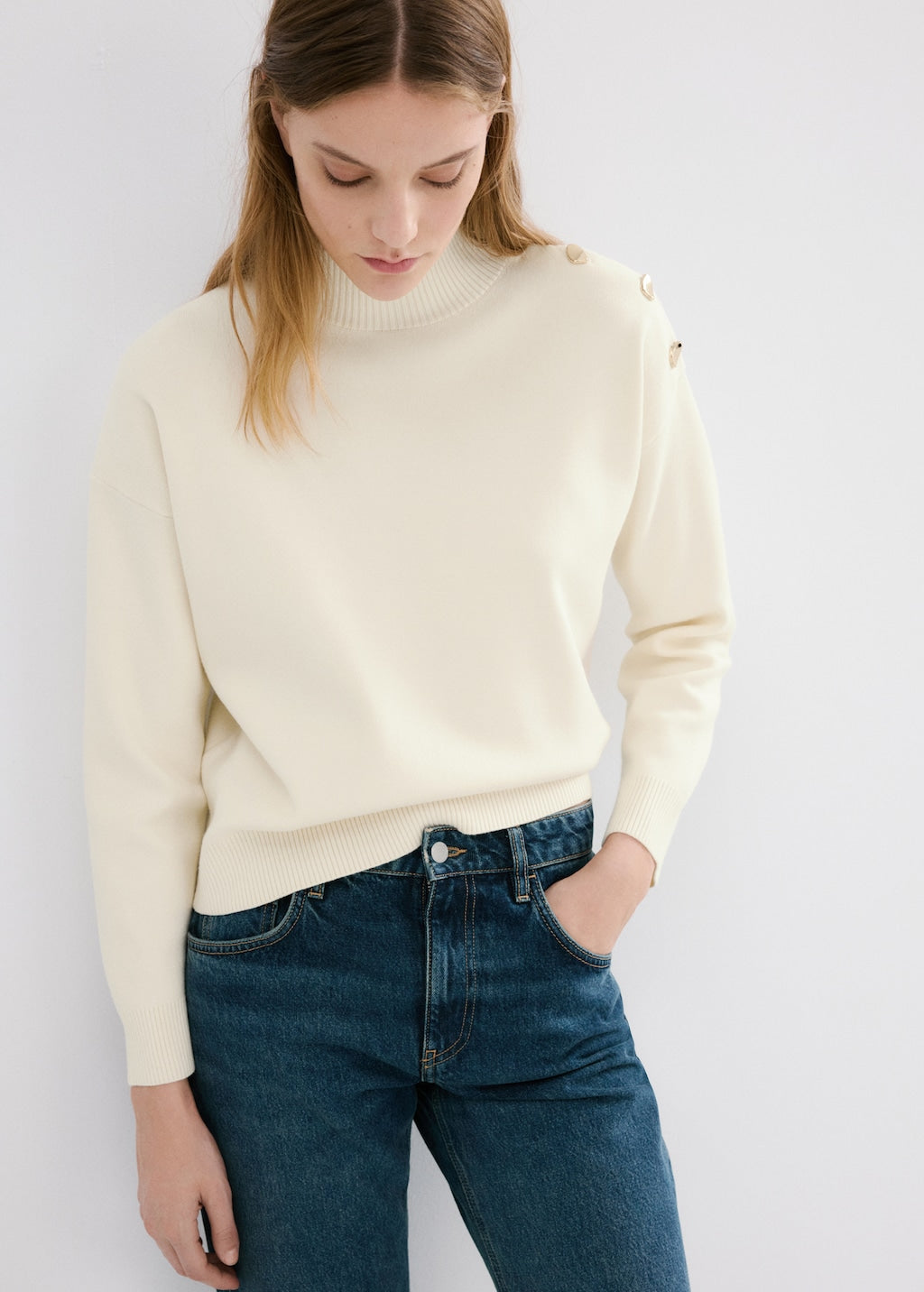 Mango sweater pablo in raw - Image 1