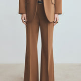 Mango trousers milano in toffee - Image 4