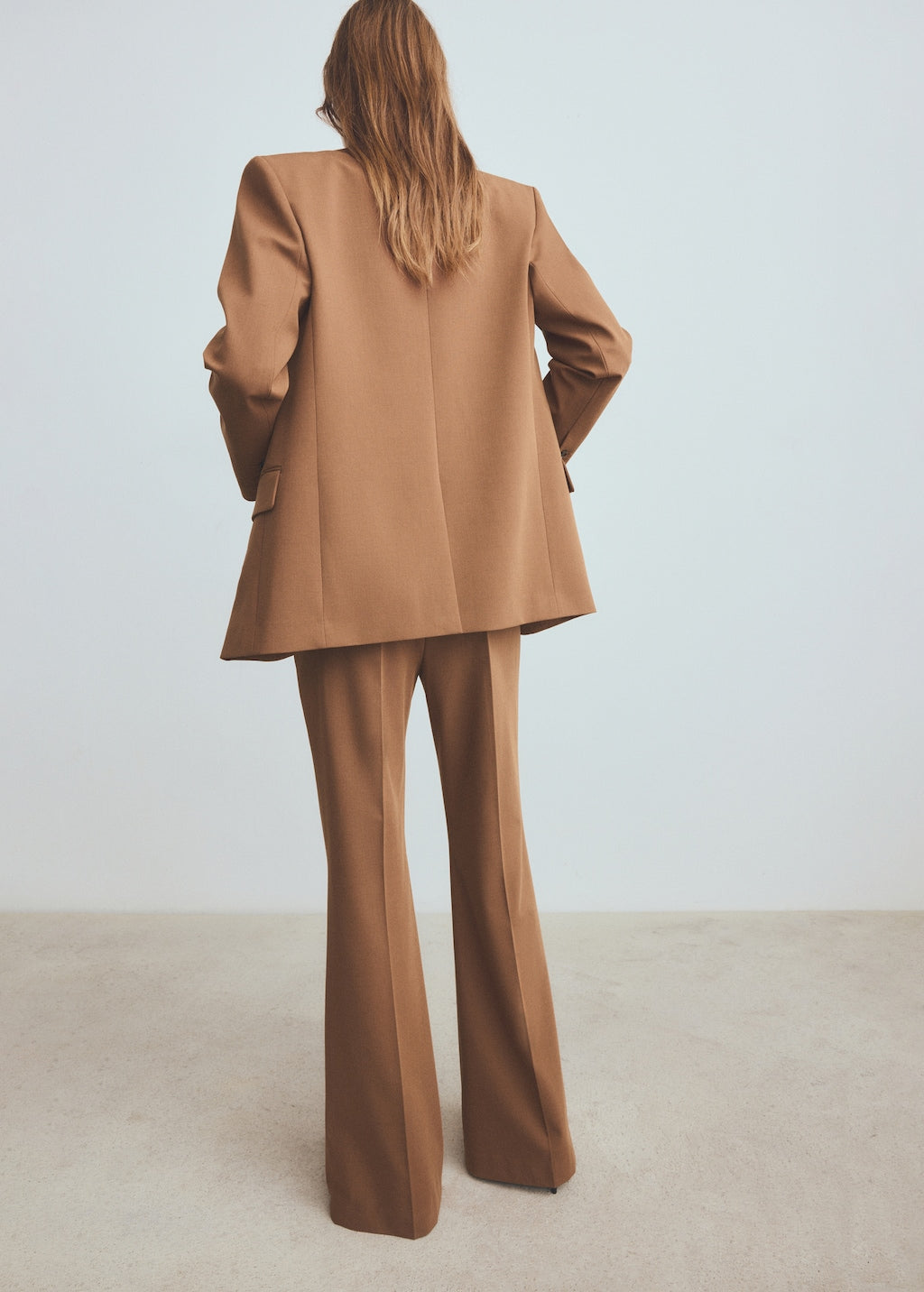 Mango trousers milano in toffee - Image 6